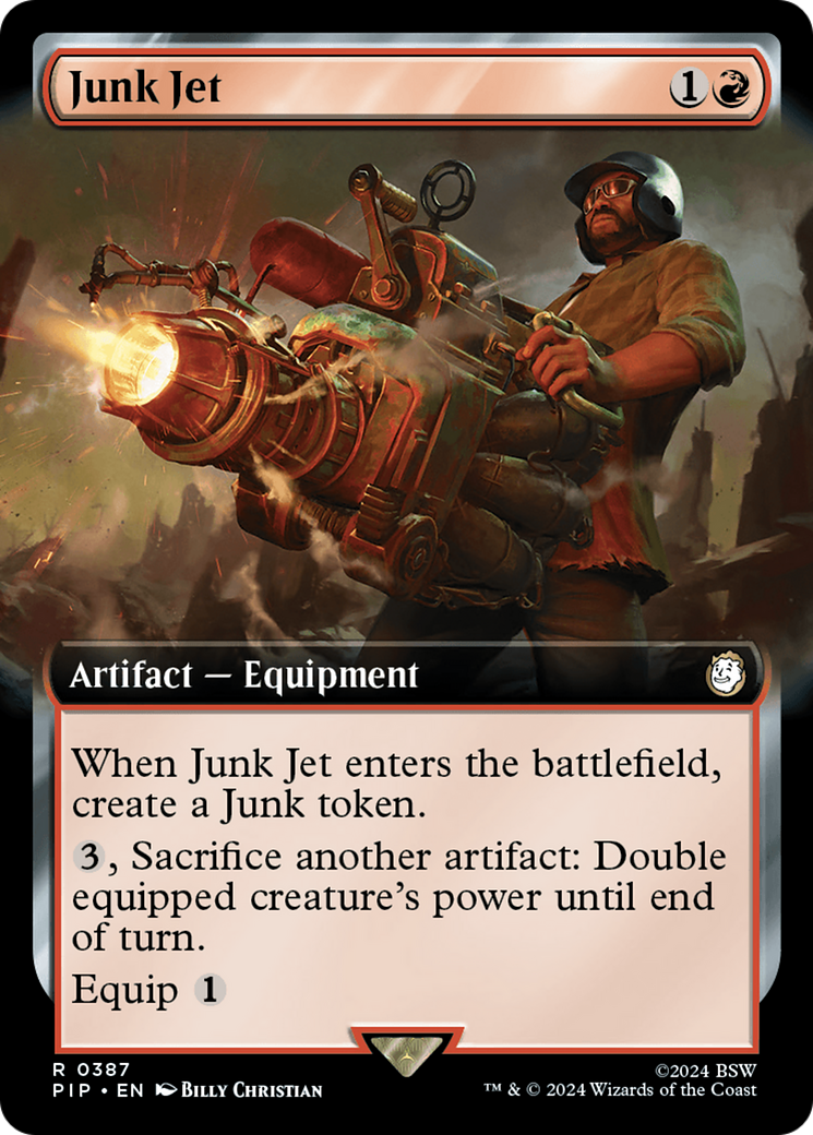 Junk Jet (Extended Art) [Fallout] - The Mythic Store | 24h Order Processing