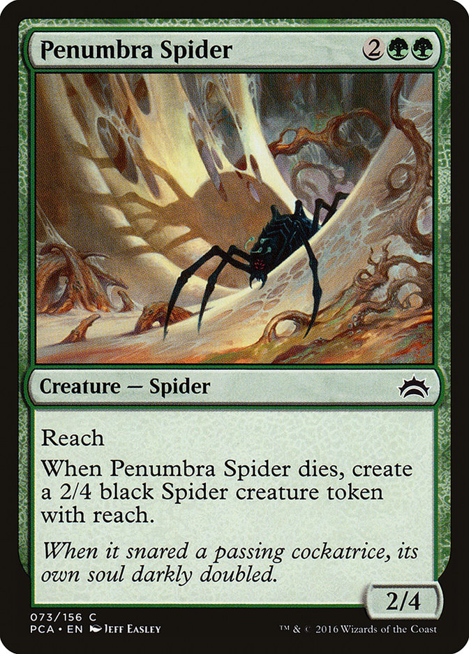 Penumbra Spider [Planechase Anthology] - The Mythic Store | 24h Order Processing