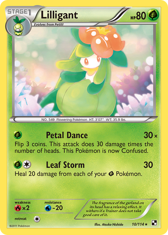 Lilligant (10/114) [Black & White: Base Set] - The Mythic Store | 24h Order Processing