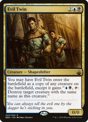 Evil Twin [Battlebond] - The Mythic Store | 24h Order Processing