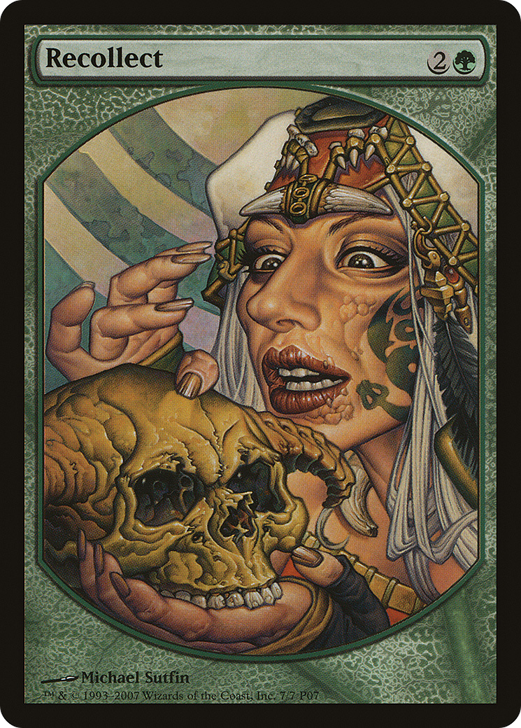 Recollect [Magic Player Rewards 2007] - The Mythic Store | 24h Order Processing