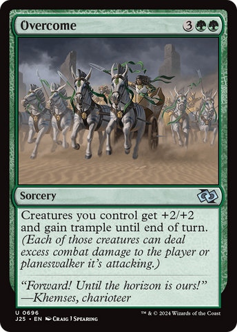 Overcome [Foundations Jumpstart] - The Mythic Store | 24h Order Processing
