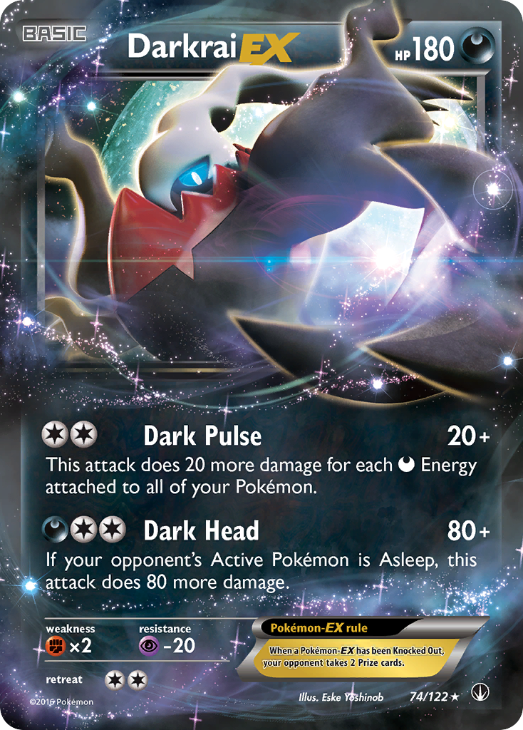 Darkrai EX (74/122) [XY: BREAKpoint] - The Mythic Store | 24h Order Processing