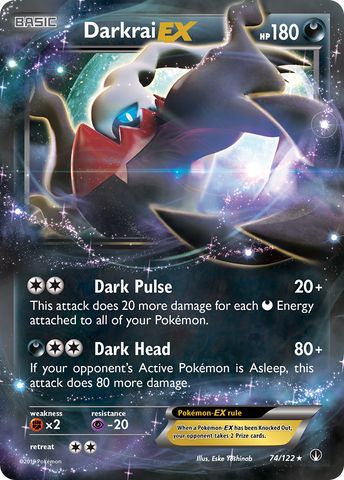Darkrai EX (74/122) [XY: BREAKpoint] - The Mythic Store | 24h Order Processing