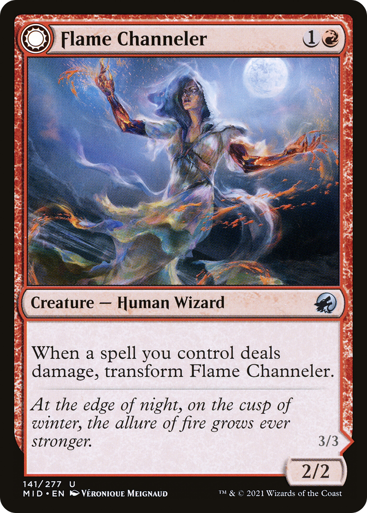 Flame Channeler // Embodiment of Flame [Innistrad: Midnight Hunt] - The Mythic Store | 24h Order Processing