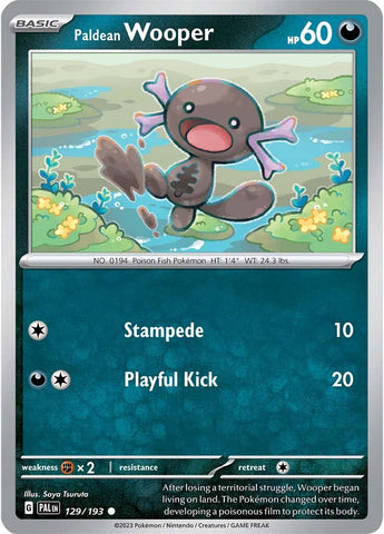 Paldean Wooper (129/193) [Scarlet & Violet: Paldea Evolved] - The Mythic Store | 24h Order Processing