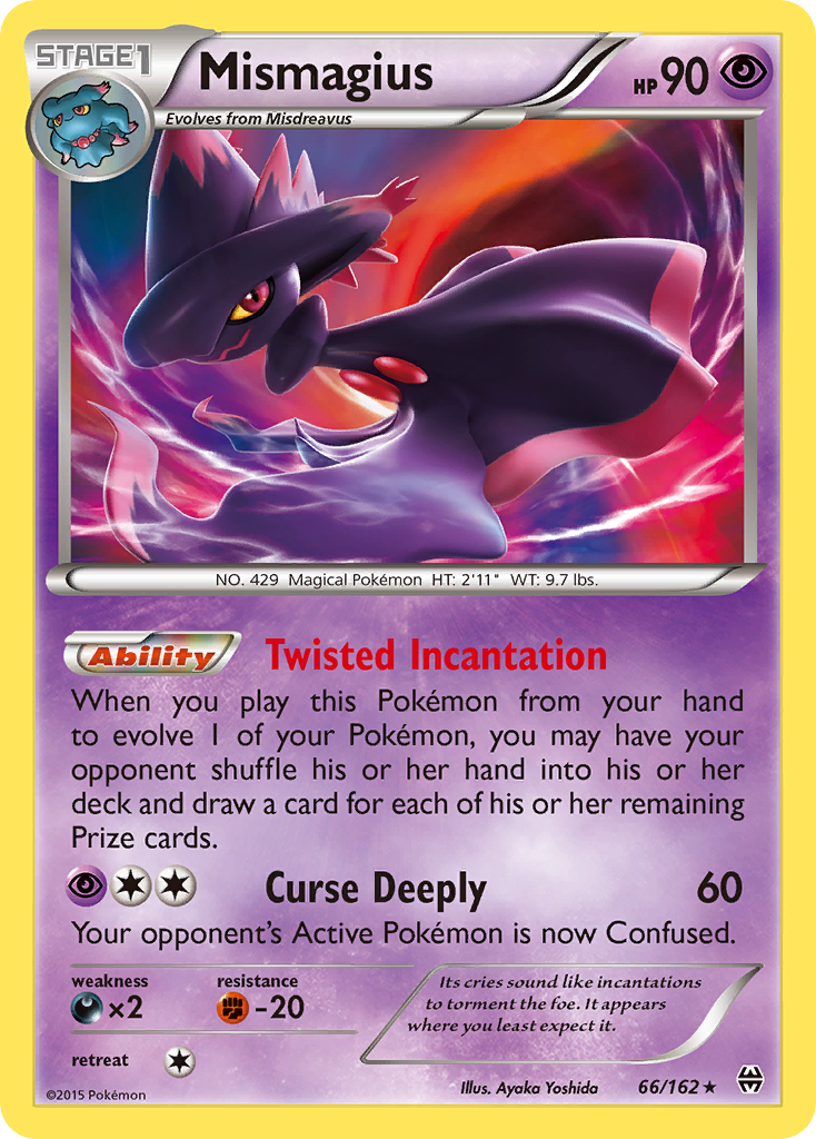 Mismagius (66/162) [XY: BREAKthrough] - The Mythic Store | 24h Order Processing