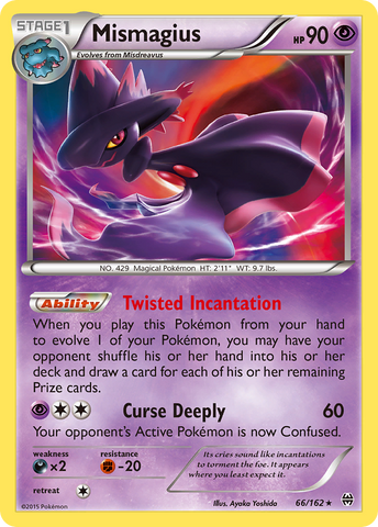 Mismagius (66/162) [XY: BREAKthrough] - The Mythic Store | 24h Order Processing