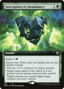 Inscription of Abundance (Extended Art) [Zendikar Rising] - The Mythic Store | 24h Order Processing