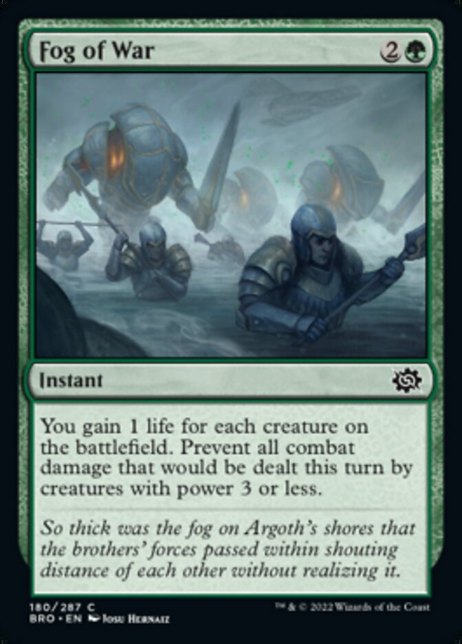 Fog of War [The Brothers' War] - The Mythic Store | 24h Order Processing