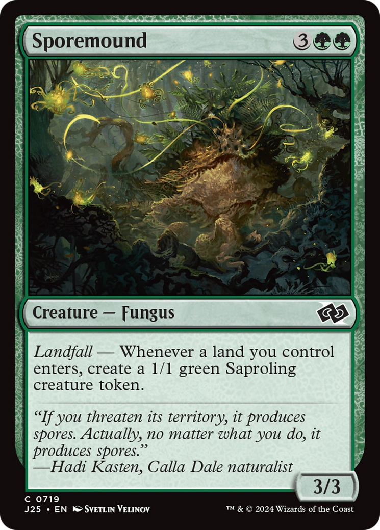 Sporemound [Foundations Jumpstart] - The Mythic Store | 24h Order Processing