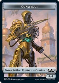 Construct // Soldier Double-Sided Token [Core Set 2021 Tokens] - The Mythic Store | 24h Order Processing