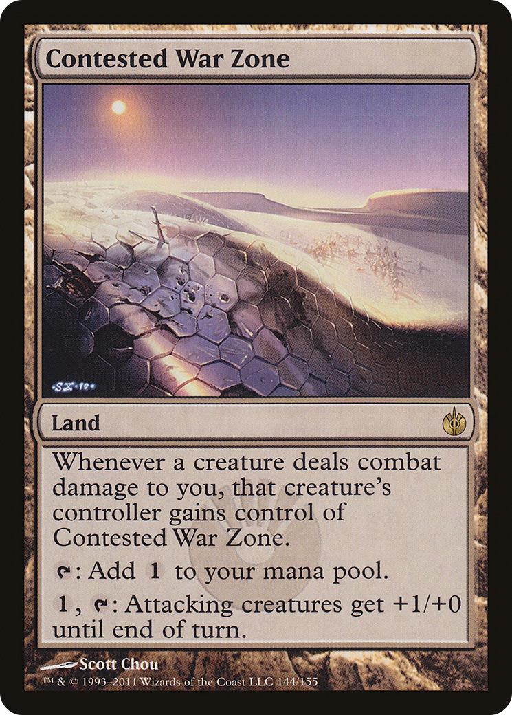 Contested War Zone [Mirrodin Besieged] - The Mythic Store | 24h Order Processing