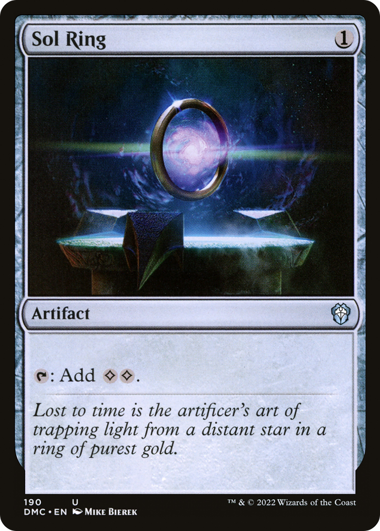 Sol Ring [Dominaria United Commander] - The Mythic Store | 24h Order Processing