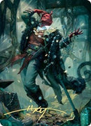 Tibalt, Cosmic Impostor Art Card (Gold-Stamped Signature) [Kaldheim Art Series] - The Mythic Store | 24h Order Processing
