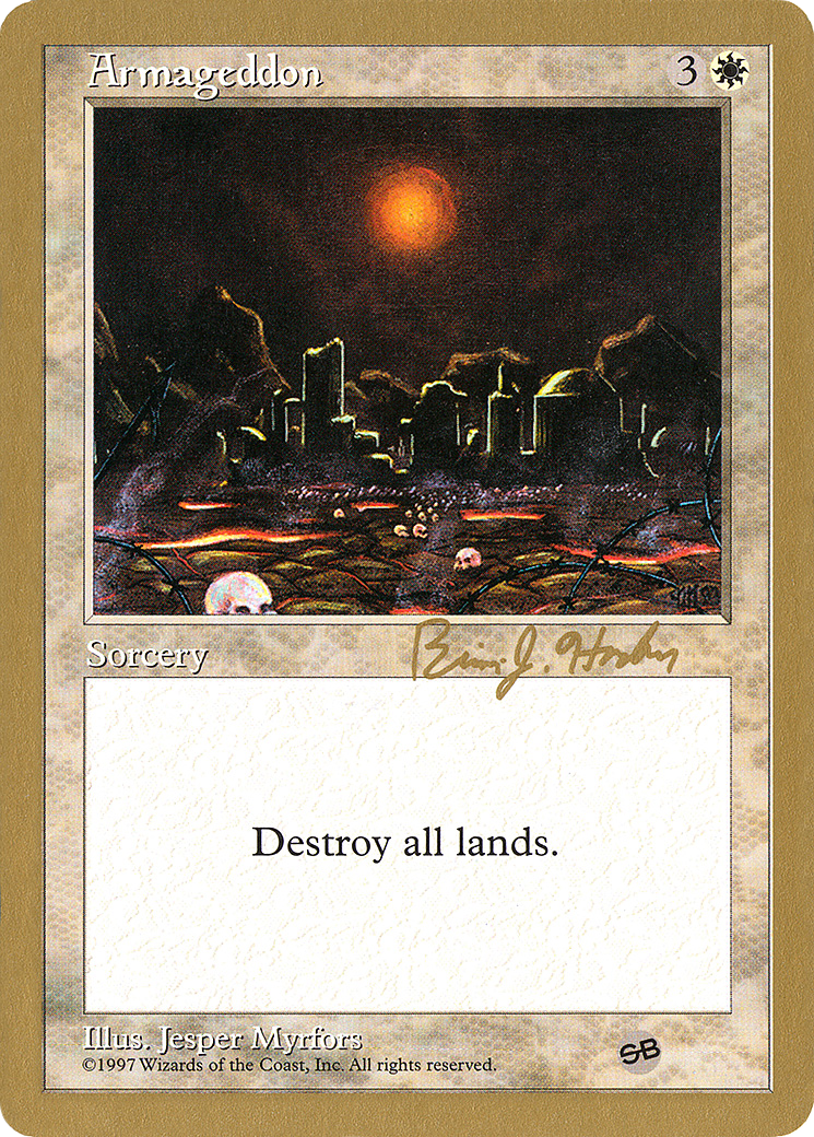 Armageddon (Brian Hacker) (SB) [World Championship Decks 1998] - The Mythic Store | 24h Order Processing