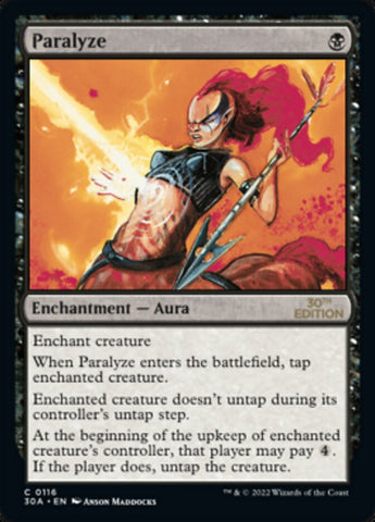 Paralyze [30th Anniversary Edition] - The Mythic Store | 24h Order Processing