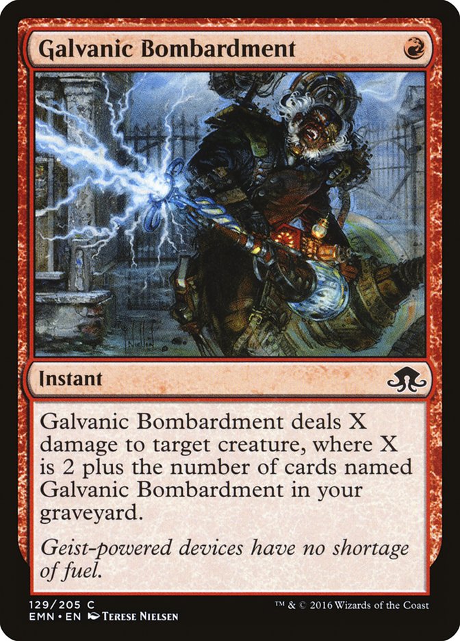 Galvanic Bombardment [Eldritch Moon] - The Mythic Store | 24h Order Processing