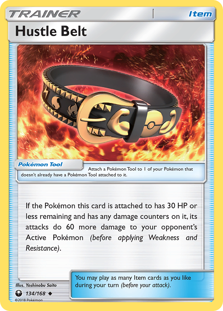Hustle Belt (134/168) [Sun & Moon: Celestial Storm] - The Mythic Store | 24h Order Processing