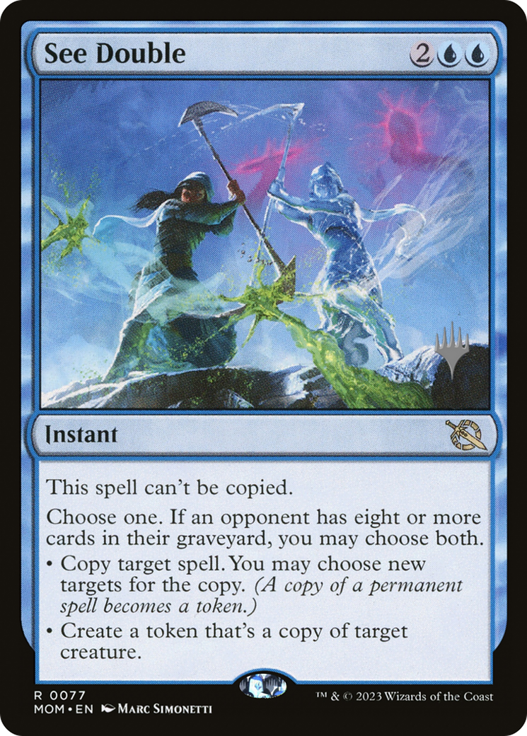 See Double (Promo Pack) [March of the Machine Promos] - The Mythic Store | 24h Order Processing