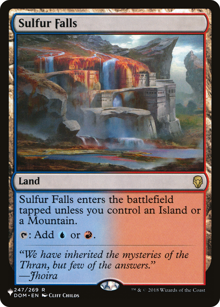 Sulfur Falls [Secret Lair: Heads I Win, Tails You Lose] - The Mythic Store | 24h Order Processing