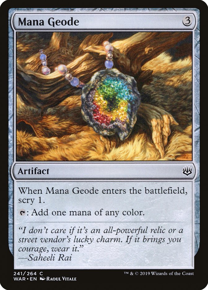 Mana Geode [War of the Spark] - The Mythic Store | 24h Order Processing