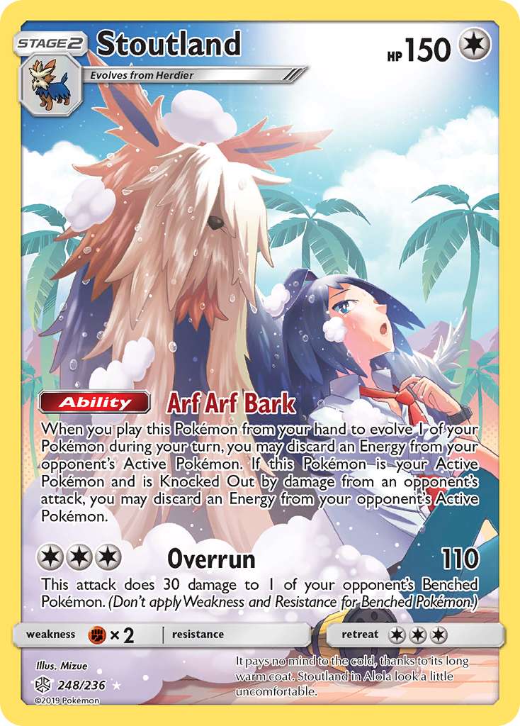 Stoutland (248/236) [Sun & Moon: Cosmic Eclipse] - The Mythic Store | 24h Order Processing
