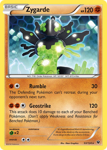 Zygarde (53/124) (Theme Deck Exclusive) [XY: Fates Collide] - The Mythic Store | 24h Order Processing