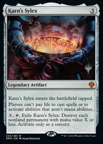 Karn's Sylex (Promo Pack) [Dominaria United Promos] - The Mythic Store | 24h Order Processing
