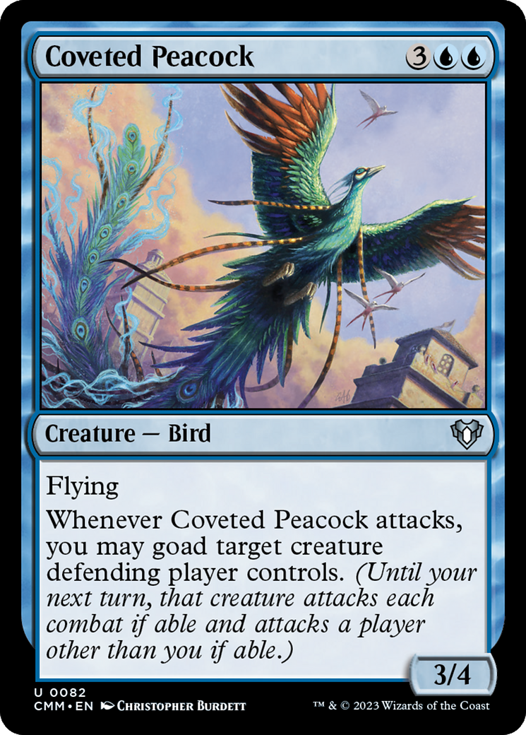 Coveted Peacock [Commander Masters] - The Mythic Store | 24h Order Processing