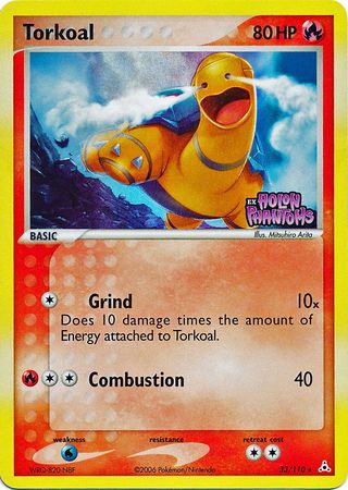Torkoal (33/110) (Stamped) [EX: Holon Phantoms] - The Mythic Store | 24h Order Processing