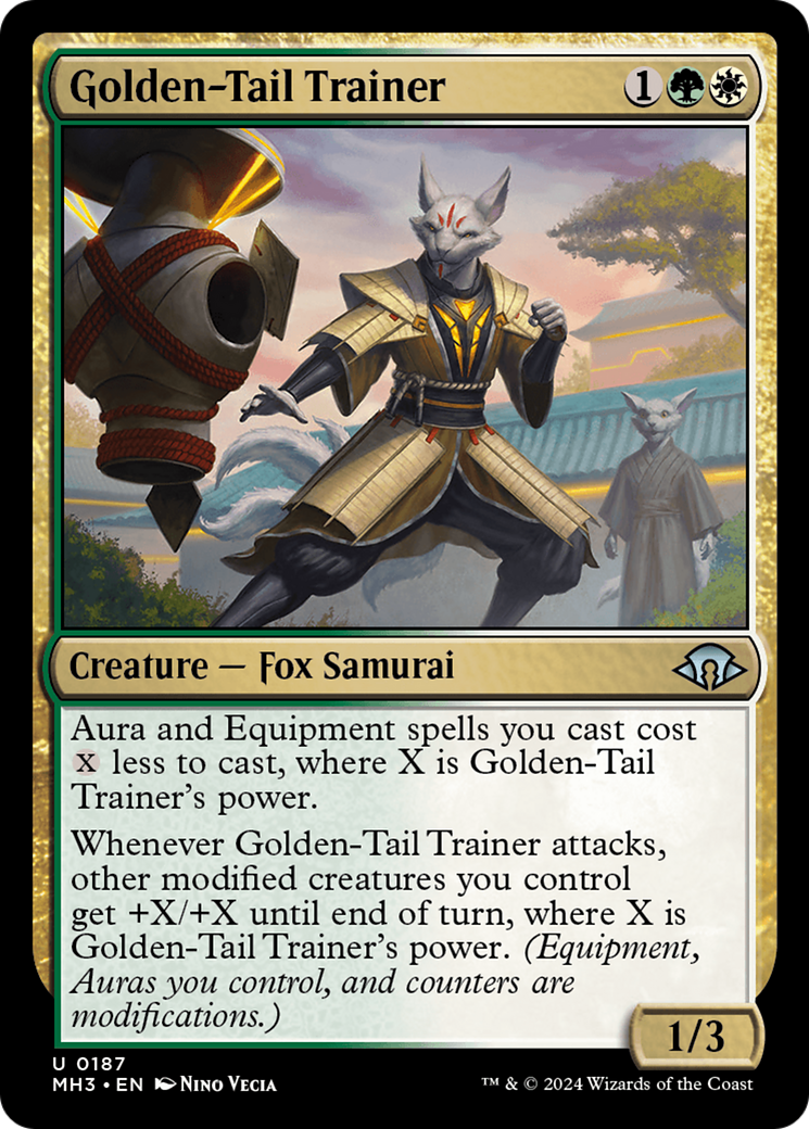 Golden-Tail Trainer [Modern Horizons 3] - The Mythic Store | 24h Order Processing