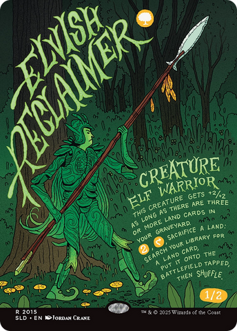 Elvish Reclaimer [Secret Lair Drop Series] - The Mythic Store | 24h Order Processing