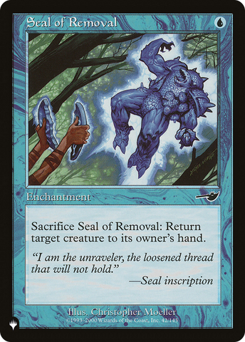 Seal of Removal [The List] - The Mythic Store | 24h Order Processing