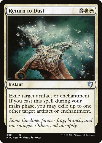 Return to Dust [Innistrad: Midnight Hunt Commander] - The Mythic Store | 24h Order Processing