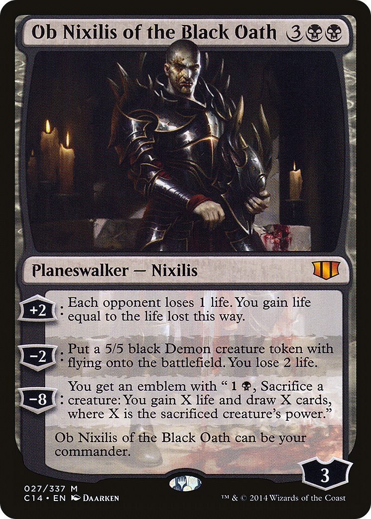 Ob Nixilis of the Black Oath [Commander 2014] - The Mythic Store | 24h Order Processing