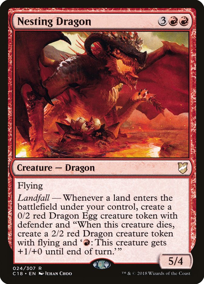 Nesting Dragon [Commander 2018] - The Mythic Store | 24h Order Processing