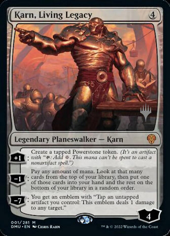 Karn, Living Legacy (Promo Pack) [Dominaria United Promos] - The Mythic Store | 24h Order Processing