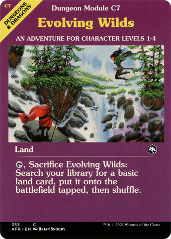 Evolving Wilds (Dungeon Module) [Dungeons & Dragons: Adventures in the Forgotten Realms] - The Mythic Store | 24h Order Processing