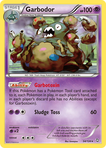 Garbodor (54/124) [Black & White: Dragons Exalted] - The Mythic Store | 24h Order Processing