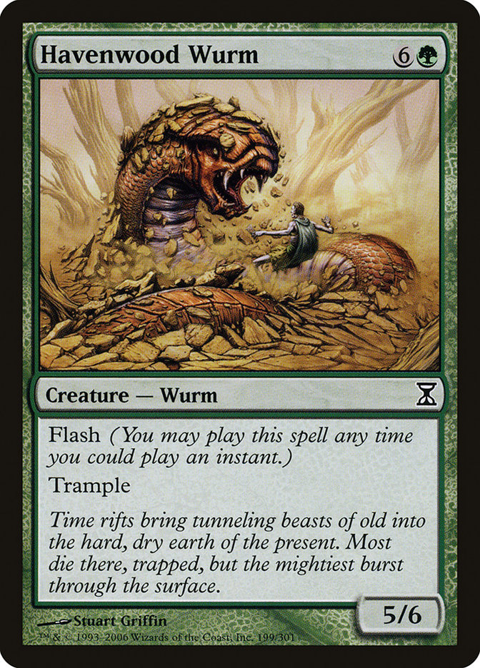 Havenwood Wurm [Time Spiral] - The Mythic Store | 24h Order Processing