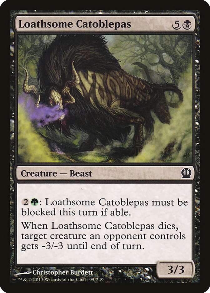 Loathsome Catoblepas [Theros] - The Mythic Store | 24h Order Processing