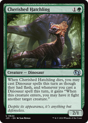 Cherished Hatchling [Foundations Jumpstart] - The Mythic Store | 24h Order Processing