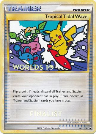 Tropical Tidal Wave (HGSS18) (Finalist) [HeartGold & SoulSilver: Black Star Promos] - The Mythic Store | 24h Order Processing