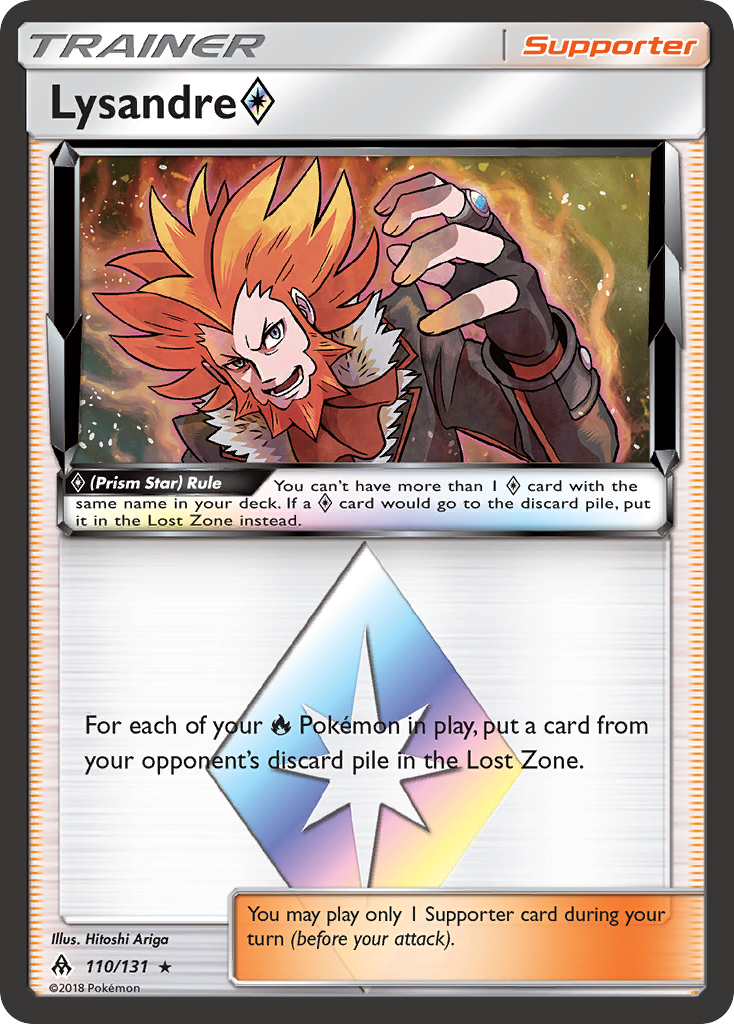Lysandre (110/131) (Prism Star) [Sun & Moon: Forbidden Light] - The Mythic Store | 24h Order Processing