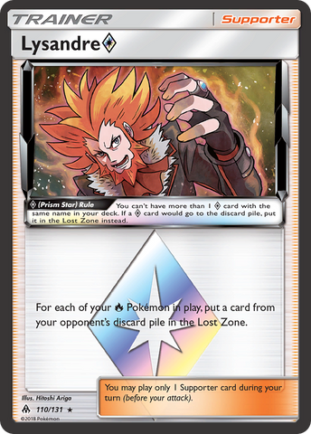 Lysandre (110/131) (Prism Star) [Sun & Moon: Forbidden Light] - The Mythic Store | 24h Order Processing