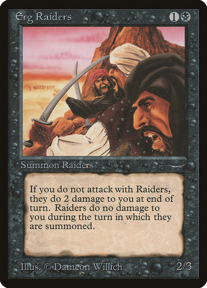Erg Raiders (Light Mana Cost) [Arabian Nights] - The Mythic Store | 24h Order Processing