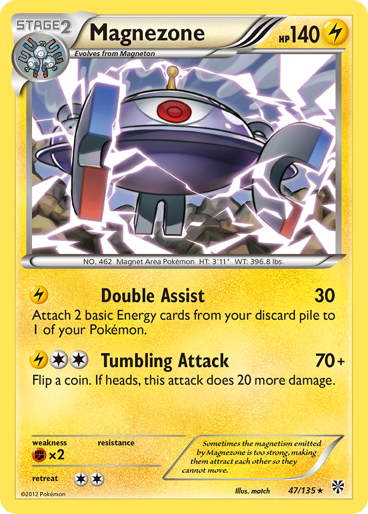 Magnezone (47/135) [Black & White: Plasma Storm] - The Mythic Store | 24h Order Processing