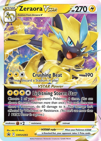 Zeraora VSTAR (SWSH265) [Sword & Shield: Black Star Promos] - The Mythic Store | 24h Order Processing