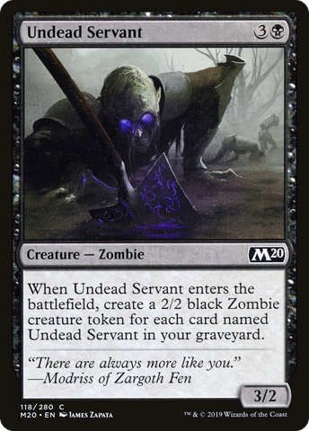 Undead Servant [Core Set 2020] - The Mythic Store | 24h Order Processing